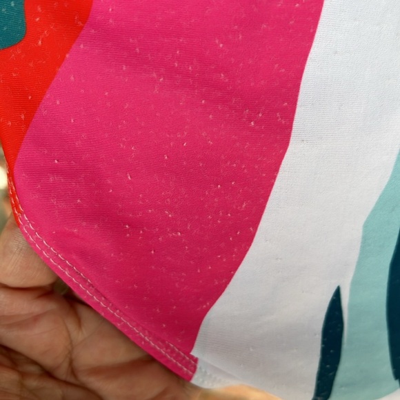 SHEIN Colorful Abstract Print One piece Swimsuit  size 1 XL - Picture 7 of 8